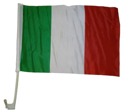 Produktbild von Autoflagge Italien 30 x 40 cm Auto Flagge Fahne Autofahne Fensterflagge Fanfahne
