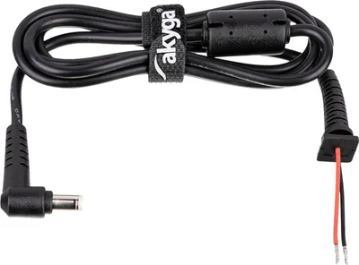 Zdjęcie produktu dla Akyga AK-SC-03 Ersatz-DC-Kabel für Notebook-Netzteil schwarz, 1,2 m
