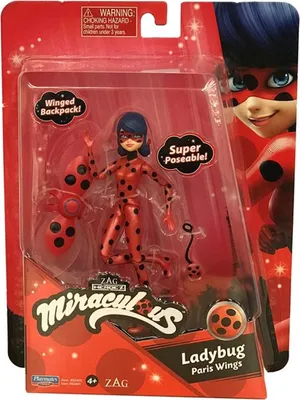 Produktbild von Miraculous Marienkäfer Marinette Spielfigur Sammelfigur Ladybug Figur 12cm