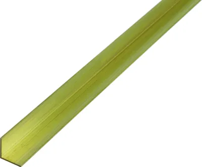 Image de Alberts 470944 Profilé d'angle, laiton, 1000 x 6 x 6 mm