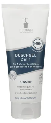 Image de Bioturm - Gel douche 2en1 HOMMES No 128 - 200ml