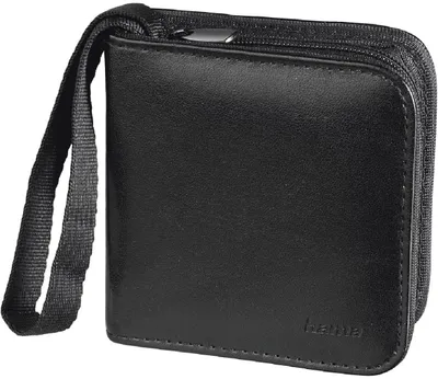 Produktbild von Hama Wallet 12 SD, Koskin, Schwarz, 127 mm, 93 mm, 30 mm, 72 g