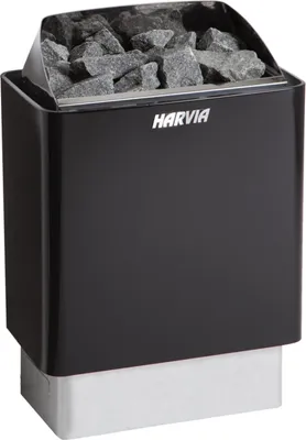 Produktbild von Harvia KIP45E Black Saunaofen 4,5 kW Elektroofen finnischer Saunaofen Schwarz
