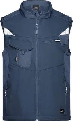 Produktbild von Workwear Softshell Vest - STRONG - navy/navy, Gr. M