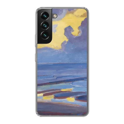 Produktbild von MuchoWow® Handyhülle Schutzhülle Hülle für Samsung Galaxy S22 Am Meer - Piet Mondrian Silikon Softcase Handy Hülle - Mobiltelefonhülle