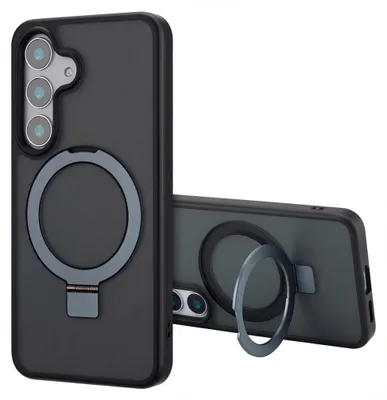 Immagine prodotto di Accezz Ring Stand Backcover con MagSafe Samsung Galaxy S25 - Nero