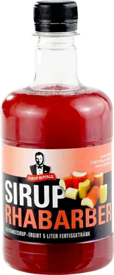 Produktbild von Sirup Royale Rhabarber Getränkesirup 0,5L EW Cocktails Drinks Desserts