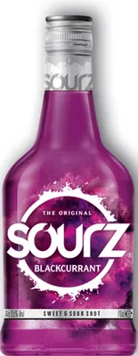 Produktbild von Sourz Blackcurrant Likör 0,7l 700ml (15% Vol) -[Enthält Sulfite]