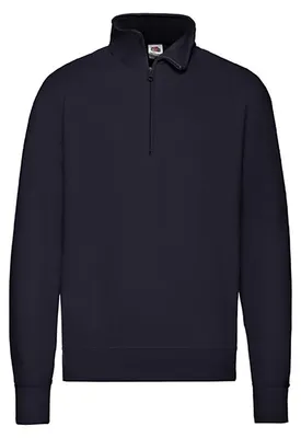 Produktbild von Sweatshirt, Halber Reißverschluss - FOL ZIP NECK SWEAT - navy - Größe 2XL