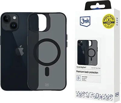 Produktbild von 3MK Smoke MagCase, Cover, Apple, iPhone 14 Plus, 17 cm (6.68"), Grau