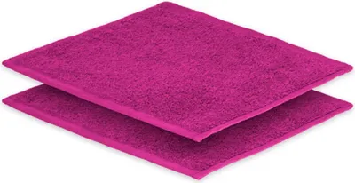 Produktbild von 2 x Seiftuch 30 x 30 cm  500g/m²  Pink Doppelpack Hohe Qualität Neu/OVP