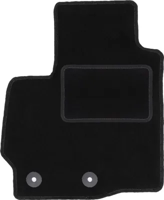Image de Tapis de conducteur noir pour : Mitsubishi Outlander II Crossover (2006-2013)