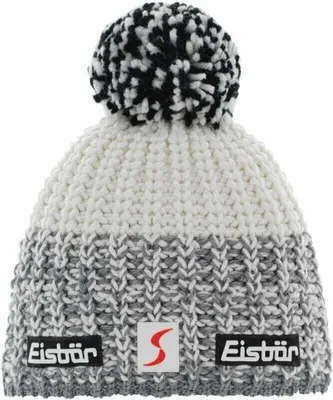 Zdjęcie produktu dla Eisbär Refocus Pompon SP Beanie Grey/White/Black UNI Zimowa czapka