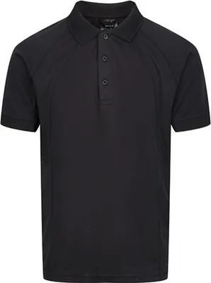 Produktbild von Regatta Standout TRS147 | Herren Coolweave Wicking Polo /  Polyester-Piqué-Gewebe - Farbe: Black - Größe: XS