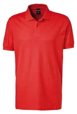 Produktbild von Herren Poloshirt rot Gr. XL : XL : rot : 100% Baumwolle