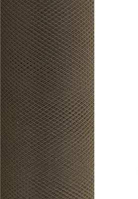 Produktbild von 9m Rolle Tüll 30cm, Farbauswahl:dunkelbraun 875