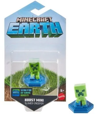 Produktbild von Mattel Minecraft Earth GKT38 Mojang Actionfigur langsamer Creeper