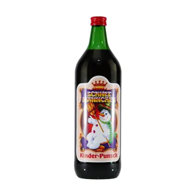 A bottle of Schneemännchen Kinderpunsch.
