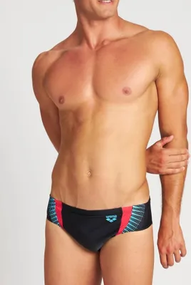 Produktbild von Arena M Threefold Brief R Black-Black-Anguria Black-Black-Anguria 8