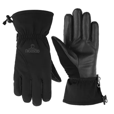 Produktbild von NOMAD® Wasserdichte Handschuhe S Schwarz Fleecegefüttert und Winddicht
