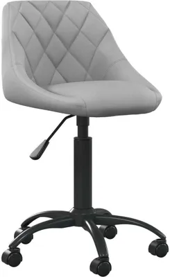Obrázek produktu pro vidaXL Jídelní židle Light Grey Velvet