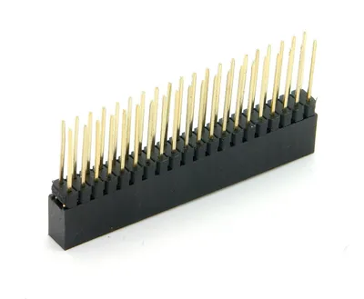 Produktbild von Stacking Header für Raspberry, 2x20 = 40 polig, RM 2,54