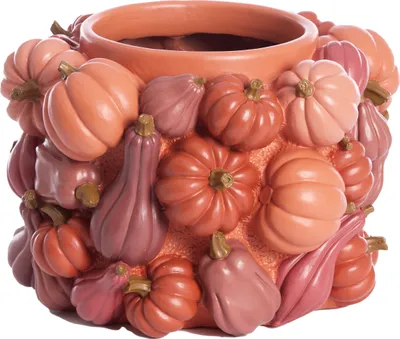 Produktbild von Light & Living - Vase KÜRBIS - Ø28x18cm - Rot