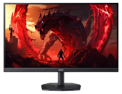 Produktbild von Acer Nitro KG1 KG241Y X3, 60,5 cm (23.8"), 1920 x 1080 Pixel, Full HD, LED, 2 ms, Schwarz