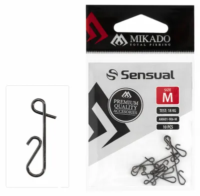 Immagine prodotto di Mikado Moschettone senza nodo, connettore Bn, 10 pezzi, L