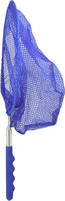 Produktbild von Teichkescher Laubkescher Ø20cm Teleskopkescher Kescher Teich 85cm Fischkescher, Farbe:dunkelblau