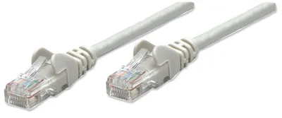 Produktbild von Intellinet 325950, 10 m, Cat5e, U/UTP (UTP), RJ-45, RJ-45, Grau