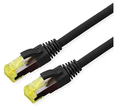 Obrázok produktu pre ROLINE 21.15.0749, 0,3 m, Cat6a, S/FTP (S-STP), RJ-45, RJ-45, Čierna