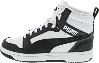 Produktbild von Puma Rebound V6 Mid Jr. Schnürstiefel Schwarz