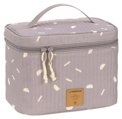 Produktbild von LÄSSIG Wickeltisch Organizer Windel Caddy To Go Casual Nursery Blocks Taupe