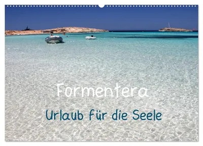 Immagine prodotto di Formentera - Una vacanza per l'anima (calendario da parete 2027, formato DIN A2 orizzontale), calendario mensile CALVENDO