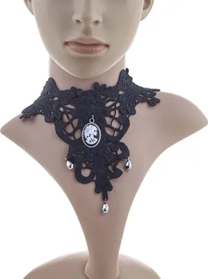 Produktbild von Halloween Halskette Gothic Choker Größe: ohne Attribut