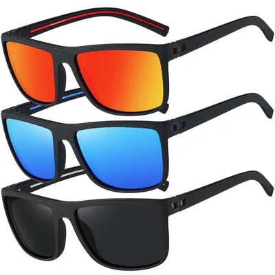 Zdjęcie produktu dla Okulary sportowe z polaryzacją, ochrona UV400, lekkie