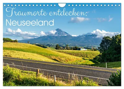 Produktbild von Traumorte entdecken: Neuseeland (Wandkalender 2027 DIN A4 quer), CALVENDO Monatskalender