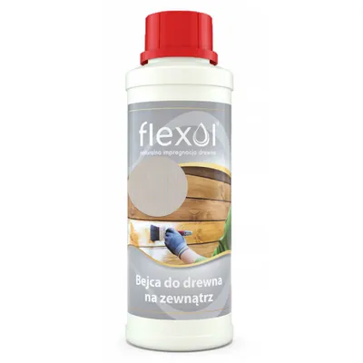 Obrázok produktu pre Vodou riediteľná lazúra na drevo v exteriéri POPIEL 0,25 L 250ml Flexol