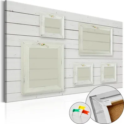 Produktbild von Vliesstoff Korkbild - Vintage Gallery [Corkboard] 120x80 cm Städte n-C-0018-p-b