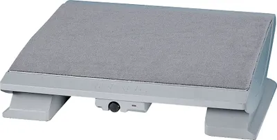 Produktbild von MAUL Fußstütze MAULpro 45 x 39 cm Nadelfilz höhenverstellbar beheizt grau