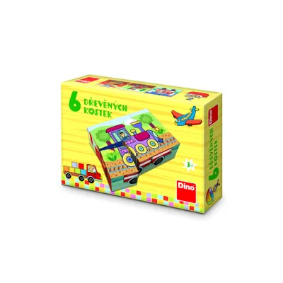 Produktbild von TRAFFIC 6 Lizenzwürfel aus Holz