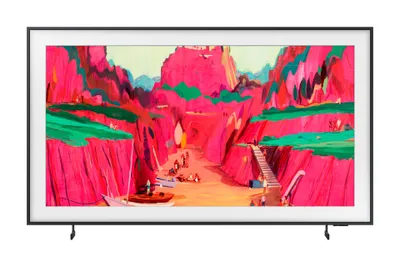 Produktbild von Samsung The Frame QE75LS03FWU Neo QLED Mini-LED 190,5 cm (75") 4K Ultra HD Smart-TV, Schwarz