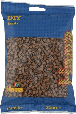 Obrázok produktu pre Hama Beads 201-76, Detská remeselná súprava, 5 rok / roky, PVC, gaštanová, 3000 kusov