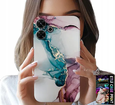 Obrázek produktu pro Pouzdro pro Xiaomi Redmi 13 4G – elegantní mramorový vzor, módní dámské pouzdro