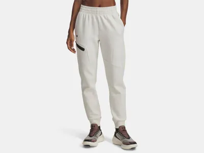 Image de Under Armour Unstoppable Flc Jogger - summit white, Taille:M