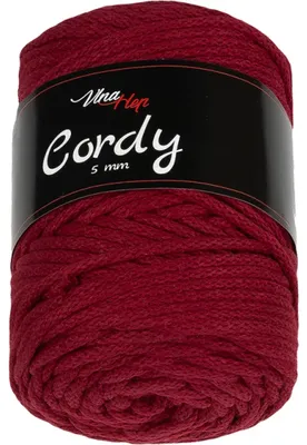 Produktbild von CORDY-Garn - ca. 100 m - Burgunderrot