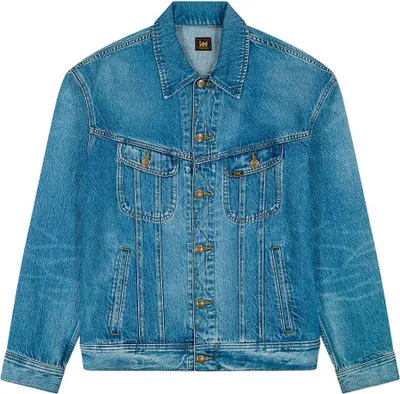 Produktbild von Lee Relaxed Rider Jeansjacke Blau M Herren Blau M
