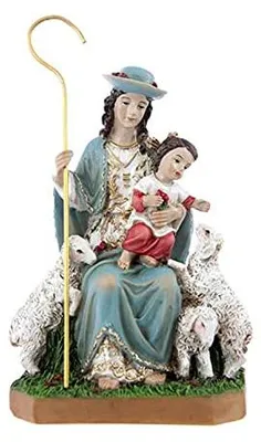 Pastora-Figur 15 cm, Harz, bunt, göttlich