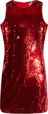 Produktbild von Damen Abendkleid aus der New York Serie in Lila mit glitzernden Pailletten